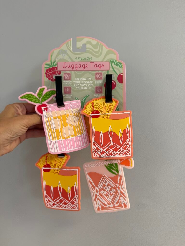 Cocktail Luggage Tag