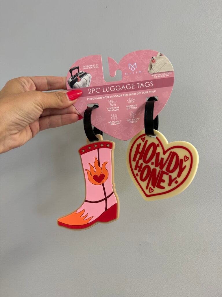 Cowboy Luggage Tag