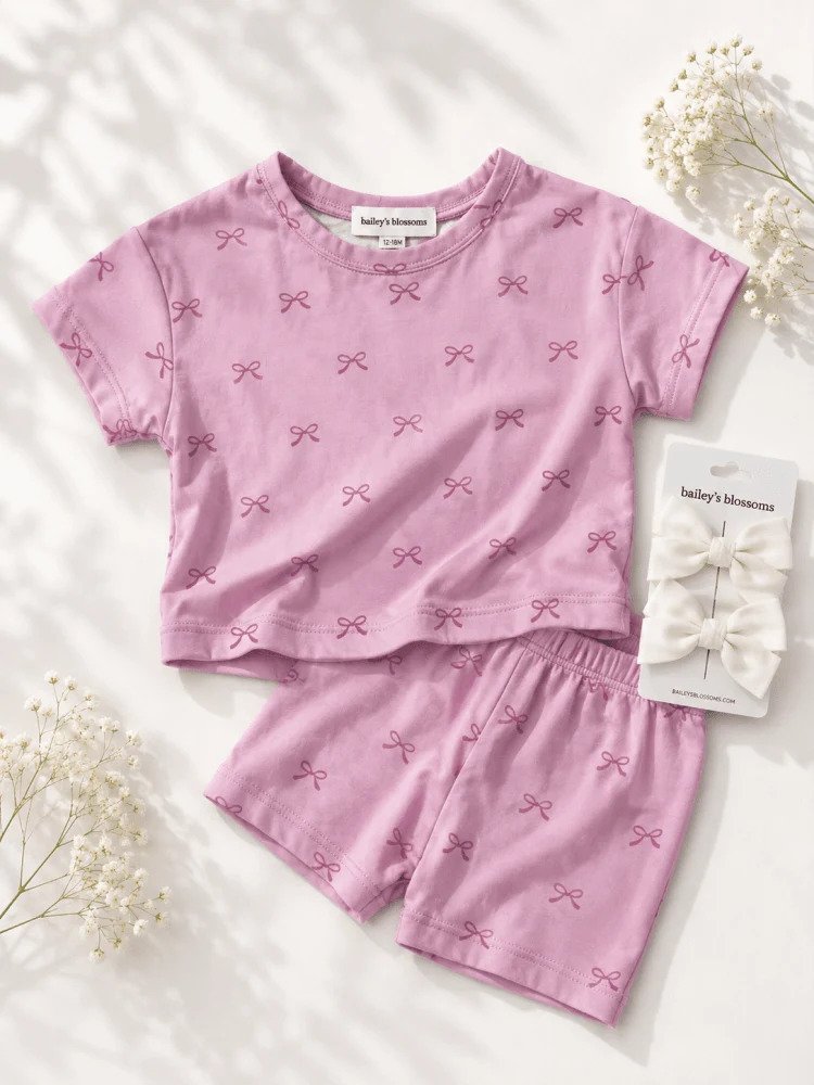 Pink Bow Pajama 6
